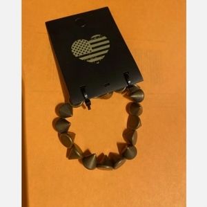 Nwt  Brandy Melville bronze stretchy bracelet